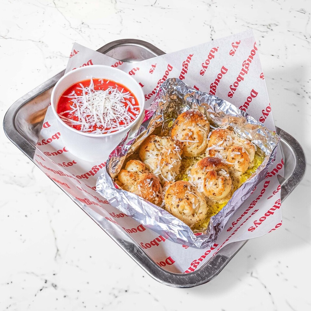 Garlic Knots from Doughboys Bali