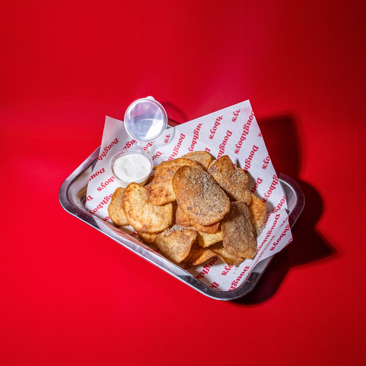Sour Cream & Onion Chips from Doughboys Bali