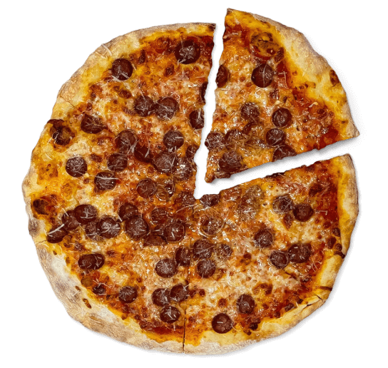 Doughboys Bali authentic wood-fired pizzas made with 72 hour fermentation dough